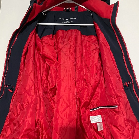 Navy Tommy Hilfiger Systems Jacket Shell Only M - Picture 10 of 12